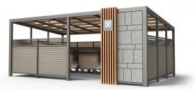 КОНТЕЙНЕРНАЯ ПЛОЩАДКА "КП 111С"