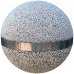 Парковочный барьер "Сфера с кольцом"