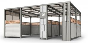 КОНТЕЙНЕРНАЯ ПЛОЩАДКА "КП 1021"