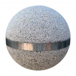 Парковочный барьер "Сфера с кольцом 40"