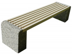Бетонная лавочка "Евро 1 L"