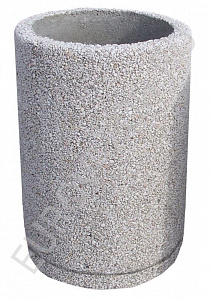 Уличный вазон из бетона "Афина"