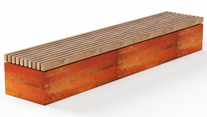 Скамейка металлическая "Темп Старк-М"