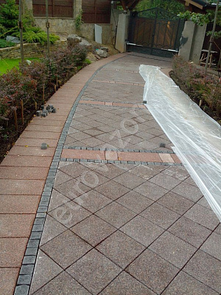 Тротуарная плитка 30х30х4 см,  фото 5 – Евровазон