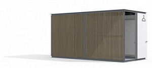 Уличный санузел" Модуль 5-5"