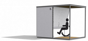 Уличный санузел "Модуль 2-4"