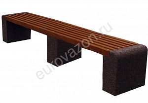 Бетонная лавочка "Евро 1 Лайн 220"