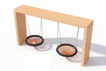 Навес с качелями "Модуль",  фото 7 – Евровазон