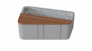 Скамья-вазон "Юнит B"