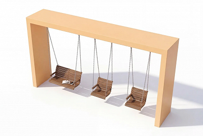 Навес с качелями "Модуль",  фото 1 – Евровазон