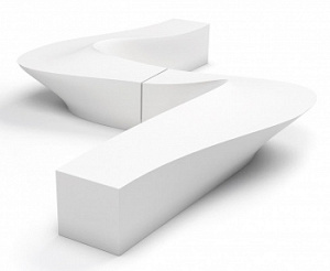 Скамейка Волна