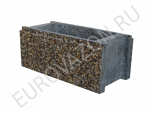 Блок для забора 40х20х20