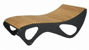 Скамейка металлическая "Шезлонг Лонге"