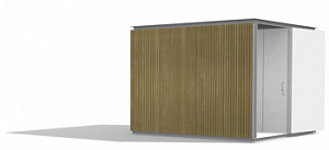 Уличный санузел "Модуль 3-1"