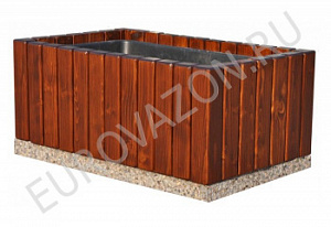 Вазон деревянный для цветов "Фест Вуд"