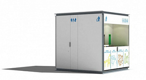 Уличный санузел "Модуль 2-5"