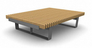 Скамейка металлическая "Гринвич Софа "