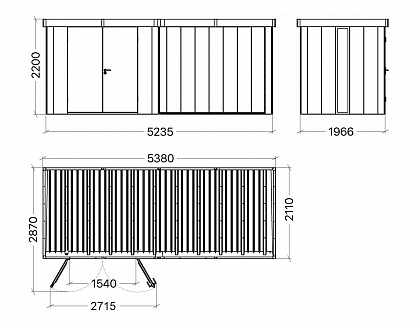 Сарай Neo 6*2,  фото 5 – Евровазон