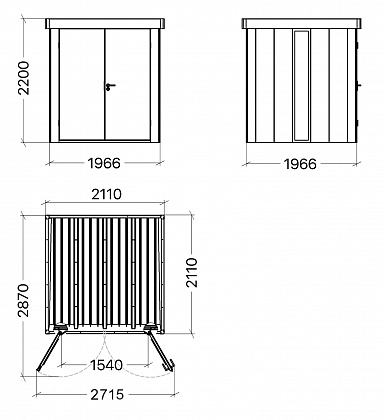 Сарай Neo 2*2,  фото 5 – Евровазон