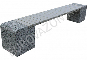 Лавочка "Порто с закругленными краями"