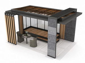 Навес " НС25"