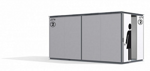 Уличный санузел "Модуль 5-6"