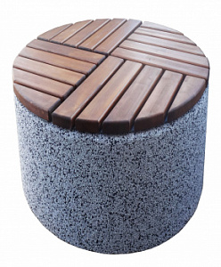 Скамейка круглая "Алекс 70х75"