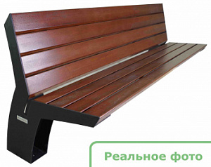 Скамейка металлическая "Омега Эко"