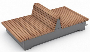 Скамейка "Остров" 5