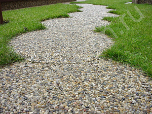 Круглая тротуарная плитка 80 см