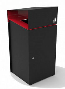 Урна "Окси 60 с крышкой"