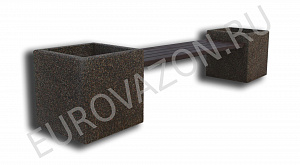 Бетонная лавочка "Каролина"