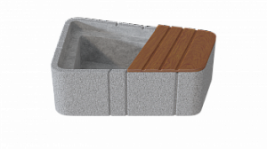 Скамья-вазон "Юнит E"