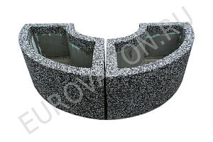 Уличный вазон-комплекс "Трансформер полукруг 2/4"