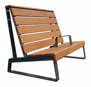 Металлическая скамейка "Рево Диван"