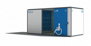 Уличный санузел "Модуль 5-4"