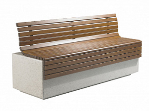 Скамейка бетонная "Темп Диван 150"