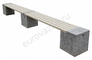 Лавочка из бетона "Евро 2 Лайн"