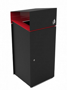 Урна "Окси 45 с крышкой"