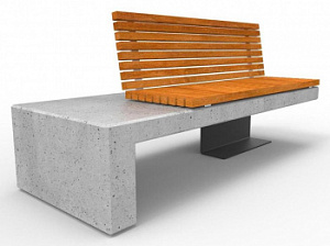 Лавочка уличная "Парк G" 