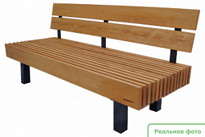 Уличная скамья "Линия"