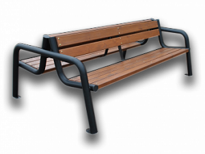Уличная скамья "Туба Дабл"