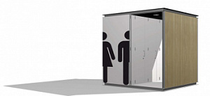 Уличный санузел "Модуль 2-3"