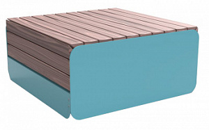 Скамейка металлическая "Орбита Блок"