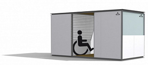 Уличный санузел "Модуль 5-2"