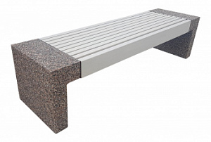 Бетонная лавочка "Евро Гольф"
