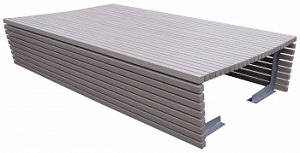 Скамейка металлическая "Зерро Софа"