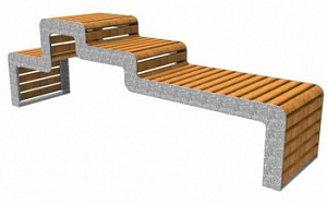 Уличная скамья "Фора Степ"