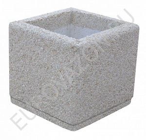 Квадратный бетонный вазон "Энна"