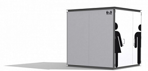 Уличный санузел "Модуль 2-2"